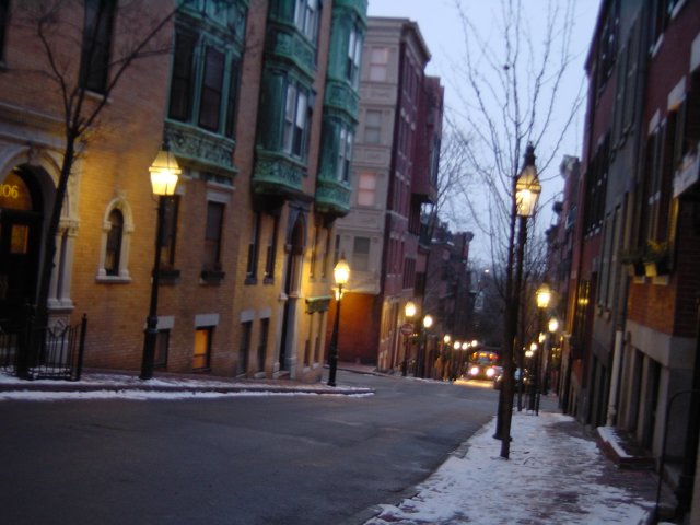 Beacon Hill, one of the oldest part of the town