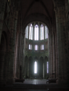 Interieur de la Nef, partie gothique