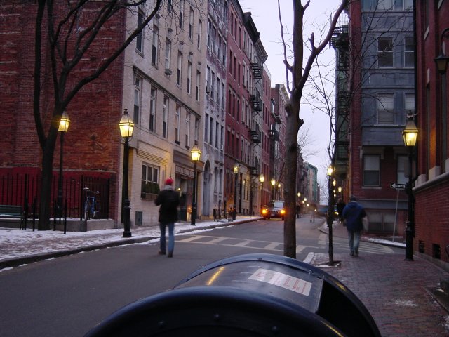 Beacon Hill, one of the oldest part of the town
