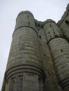 Debut de la visite de l'abbaye, en commencant par l'exterieur, du Chatelet