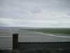 Les polders et le sable qui gagne le Mont. Le Couesnon est visible au fond