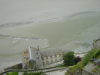 La maree a l'assaut du mont!