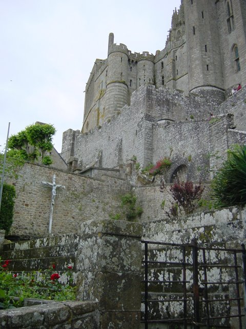 Vue exterieure de l'abbaye