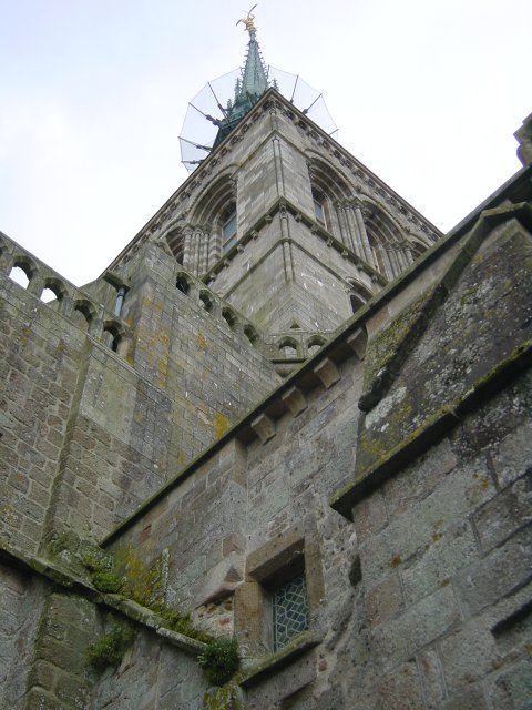 La fleche de l'abbaye